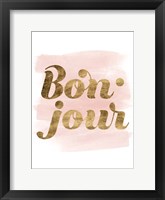 La Vie in Pink II Framed Print