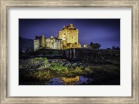 Framed Fairytale Castle Twilight