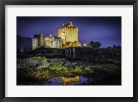 Framed Fairytale Castle Twilight