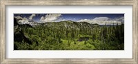 Framed Mt Rainier Panorama