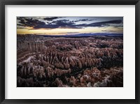 Framed Bryce Canyon Sunset 3