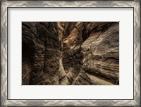 Framed Narrow Slot Canyon