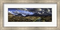 Framed Glen Etive Panorama 3