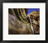 Framed Calf Creek Falls 2 Crop