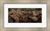 Framed River Rocks