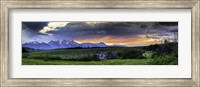 Framed Teton Mountains 2
