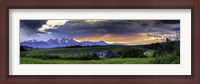 Framed Teton Mountains 2