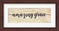 Framed Amazing Grace