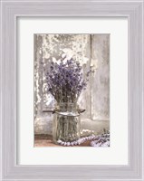 Framed Lavender Bench