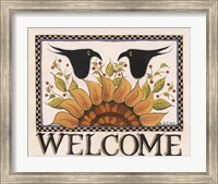 Framed Sunny Welcome