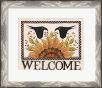 Framed Sunny Welcome