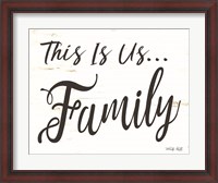 Framed This is us - Family
