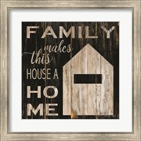 Framed Family Makes This House a Home