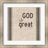 Framed God is Great