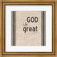 Framed God is Great