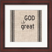 Framed God is Great