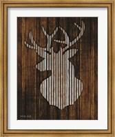 Framed Deer Head II