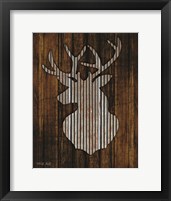 Framed Deer Head II