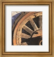 Framed Old Wheel I