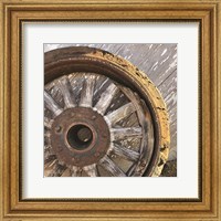 Framed Old Wheel II