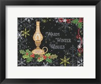 Framed Warm Winter Wishes