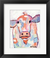 Framed Moo Series:  Bernadette