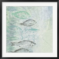Framed Swimming Fish