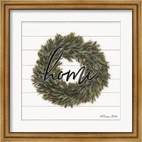 Framed Home Wreath