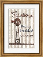 Framed Farmhouse Bed & Breakfast