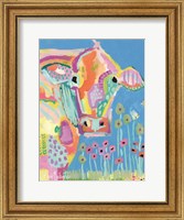 Framed Moo Series:  Lucy