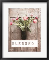 Framed Blessed Tulips