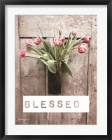 Framed Blessed Tulips