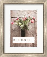 Framed Blessed Tulips