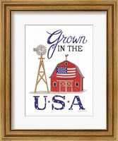 Framed Grown in the U.S.A.