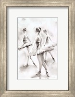 Framed Three Ballerinas