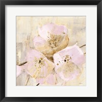 Elegance III Pink Framed Print