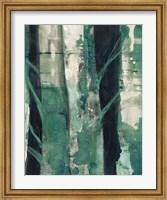 Framed Deep Woods II Emerald Crop