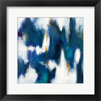 Framed Blue Texture II