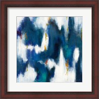 Framed Blue Texture II