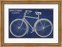 Framed Blueprint Bicycle