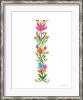 Framed Floral Alphabet Letter IX