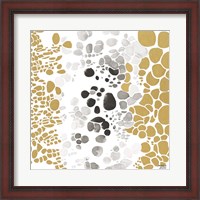 Framed Speckled Trio III
