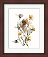 Framed Watercolor Botanical III