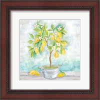 Framed Country Lemon Tree