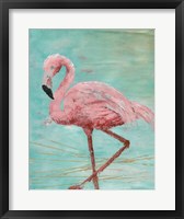 Pink Flamingo II Framed Print