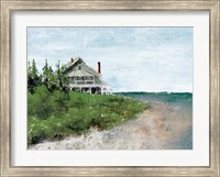 Framed Beach Cottage Life