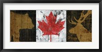 Framed Canada Trio Panel I