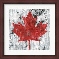 Framed Canada Maple Leaf I