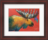 Framed Moose