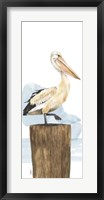Framed Birds of the Coast Panel III